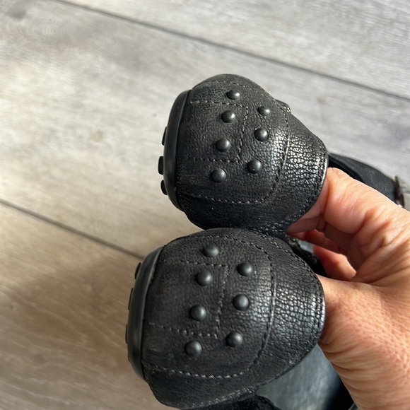 TOD’S leather and suede two tone slip on ballet flats size 6 - Picture 3 of 9